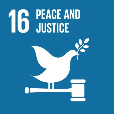 16. Peace and justice