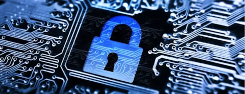 Hængelås i en chip