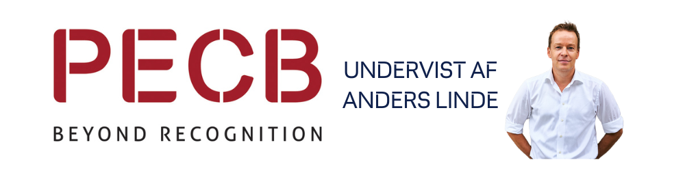 PECB logo og billede af Anders Linde