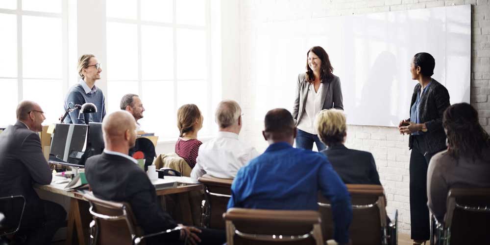 Business people meeting